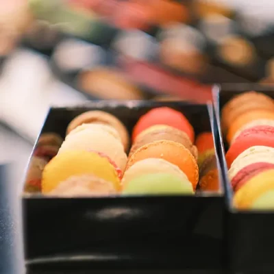 Boites de 10 macarons