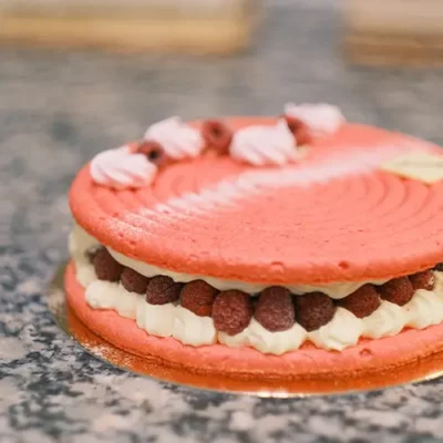 Croustillant framboise