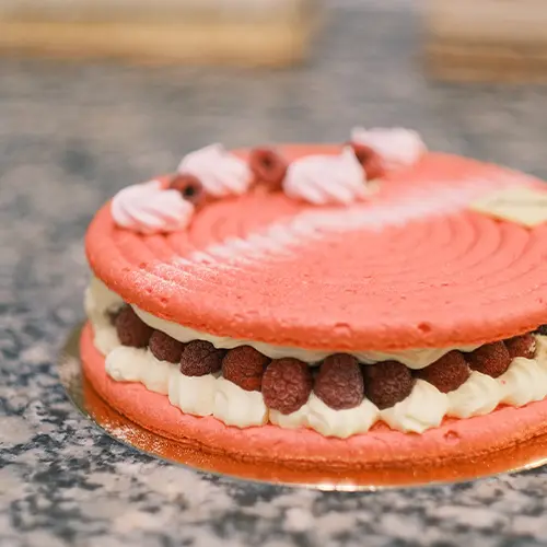 Croustillant framboise